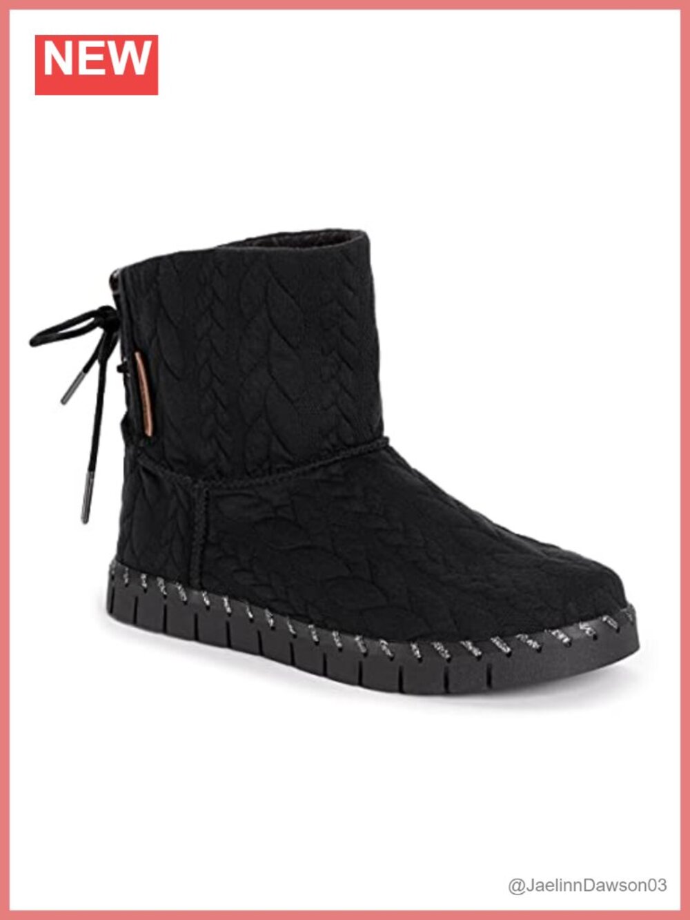 Flexi Hoboken Ankle Bootie Faux Fur Trim Memory Foam